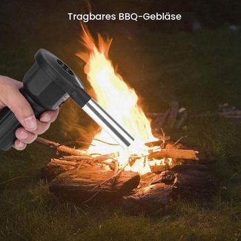 Fdit Grill Blower, Prenosný grilovací ventilátor, Spoľahlivý grilovací ventilátor, Ľahká batéria