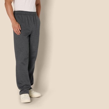 Pánske fleecové joggingové nohavice Amazon Essentials s neopracovaným lemom (k dispozícii vo veľkých