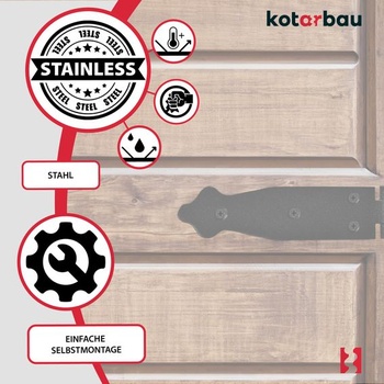 Pánty k dverám Kotarbau 5904994083559