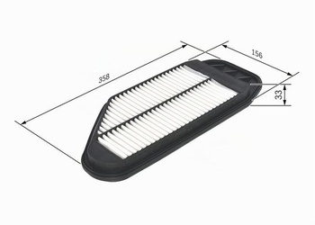 Vzduchový filter Bosch pre automobily - náhradný filter