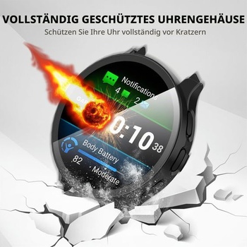 Puzdro Diruite 2 kusy pre ochranný kryt Garmin Venu 3S 41 mm, ultratenké tvrdené sklo PC s HD