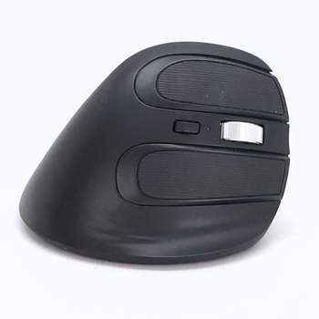 Ergonomická Bluetooth myš TECKNET, 2,4G dobíjacia bezdrôtová vertikálna myš s rozlíšením 4800 DPI,