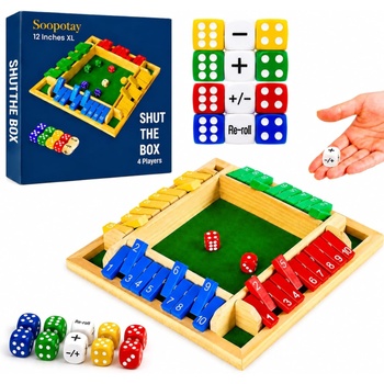 Spoločenská hra SOOPOTAY Shut The Box