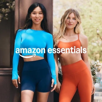 Dámske motorkárske kraťasy Amazon Essentials Active FormFlex Buttery Soft s vysokým pásom na jogu a