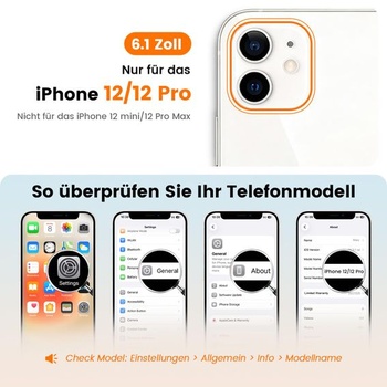 Puzdro pre iPhone 12/12 Pro s magnetickým stojanom, fialové