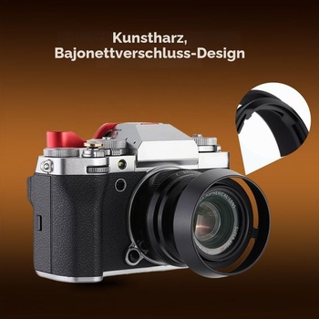 Okrúhla kovová slnečná clona Haoge LH-FJ35 s bajonetom pre objektívy Fujifilm Fujinon XF 35mm f/2 R