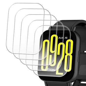 Ochranné fólie Simpeak kompatibilné s Xiaomi Redmi Watch 5 Active, balenie 5 kusov, HD ochranné fólie