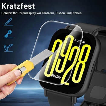 Ochranné fólie Simpeak kompatibilné s Xiaomi Redmi Watch 5 Active, balenie 5 kusov, HD ochranné fólie
