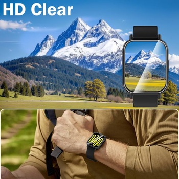 Ochranné fólie Simpeak kompatibilné s Xiaomi Redmi Watch 5 Active, balenie 5 kusov, HD ochranné fólie