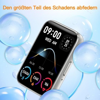 Ochranné tvrdené sklo VideoSecu pre Samsung Galaxy Fit 3, balenie 4 kusov, HD číre, ultratenké,