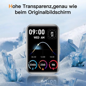 Ochranné tvrdené sklo VideoSecu pre Samsung Galaxy Fit 3, balenie 4 kusov, HD číre, ultratenké,