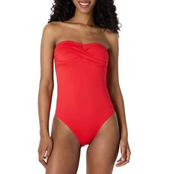 Dámske jednodielne plavky bandeau Amazon Essentials,…
