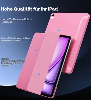 Puzdro TiMOVO pre iPad Air 13 palcov (M4/M3/M2), fondantovo ružové