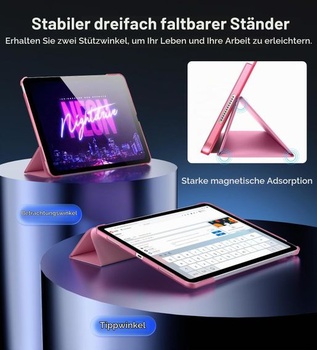 Puzdro TiMOVO pre iPad Air 13 palcov (M4/M3/M2), fondantovo ružové