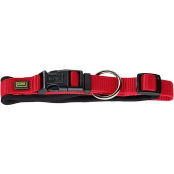 HUNTER Neoprénový obojok pre psov Vario Plus červený/čierny stredný/2,0 cm
