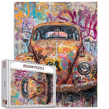 Tucocoo 1000dielne puzzle - Graffiti - Farba na veteránov - Pouličné umenie - Nástenné dekorácie - 10