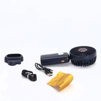 Ručný ventilátor Rafada, prenosný mini ventilátor, dobíjací, malý vreckový ventilátor s 5 úrovňami