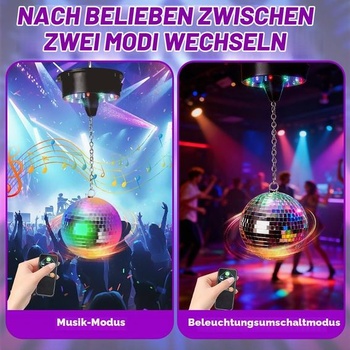 Motor na disko guli, motor na zrkadlové gule ADDLIVE, nastaviteľná rýchlosť, maximálna rýchlosť