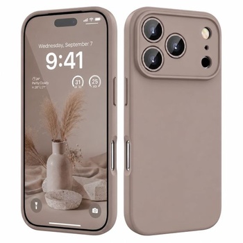 Silikónový kryt KEPEAK pre iPhone 17/18 Pro, sivý