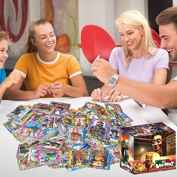 288 karet Brainrt, sběratelské karty Brainrt, anime karty