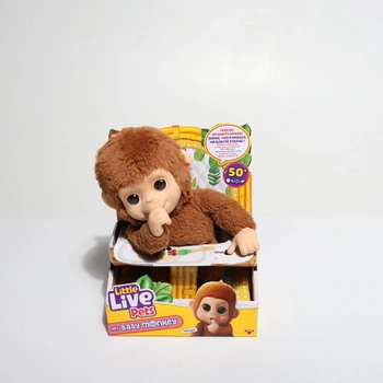 Plyšová opica Little Live pets 26558