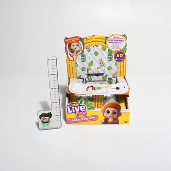 Plyšová opica Little Live pets 26558