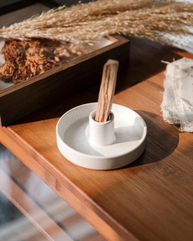 Držák na vonné tyčinky Palo Santo, držák na vonné tyčinky Palo Santo, kahan, dřevo na vonné