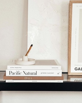 Držák na vonné tyčinky Palo Santo, držák na vonné tyčinky Palo Santo, kahan, dřevo na vonné