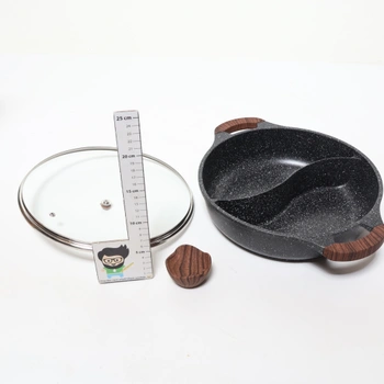 Hrniec Sitram zapekací Ø 28 cm vzhľad kameňa