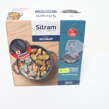 Hrniec Sitram zapekací Ø 28 cm vzhľad kameňa