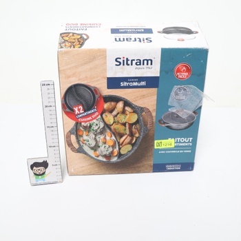 Hrniec Sitram zapekací Ø 28 cm vzhľad kameňa