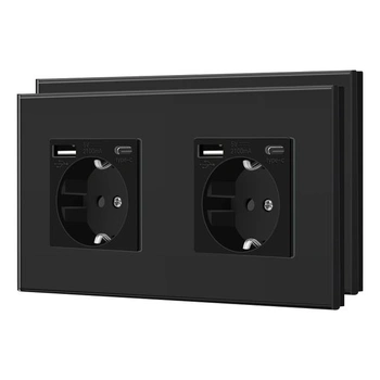 Zásuvka BSEED, štandard Schuko s 2,1A USB-C