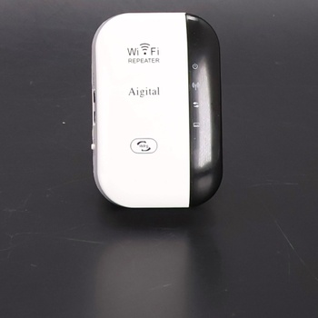 Wi-Fi opakovač, 300 Mbps, 2,4 GHz, Wi-Fi extender a zesilovač signálu, WPS, Plug and Play, Ethernet