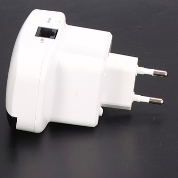 Wi-Fi opakovač, 300 Mbps, 2,4 GHz, Wi-Fi extender a zosilňovač signálu, WPS, Plug and Play, Ethernet