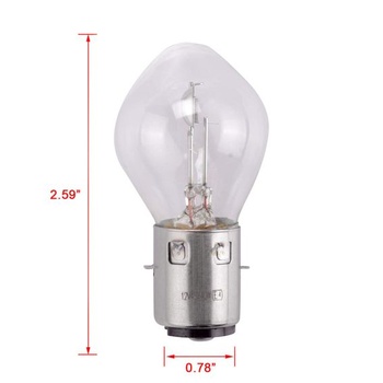 DZG - Halogénové žiarovky S2/Ba20d - 12V 40/45W super jasné žiarovky do svetlometov 3000K žlté