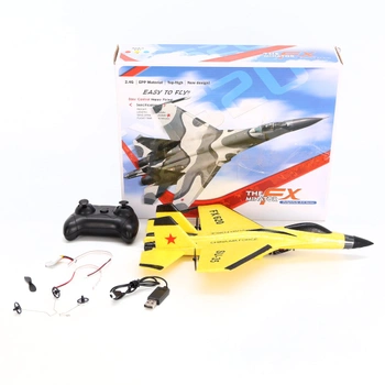 Stíhačka Henakmsl SU35 žlutá