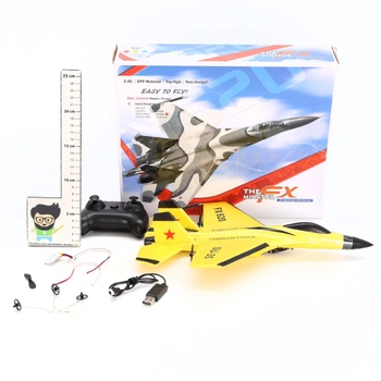 Stíhačka Henakmsl SU35 žlutá
