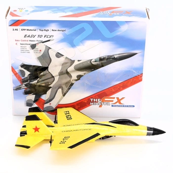 Stíhačka Henakmsl SU35 žlutá