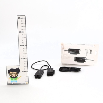 Čierny bluetooth intercom Sena