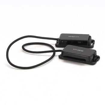 Čierny bluetooth intercom Sena