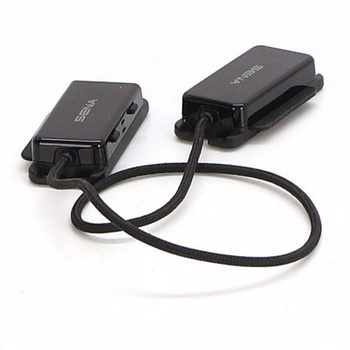 Čierny bluetooth intercom Sena