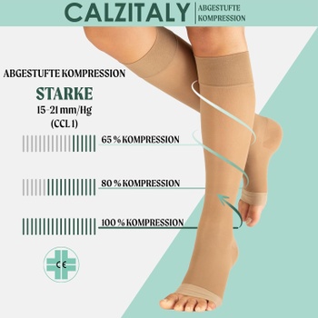 Kompresní punčochy CalzItaly 1/2 S/M 2ks