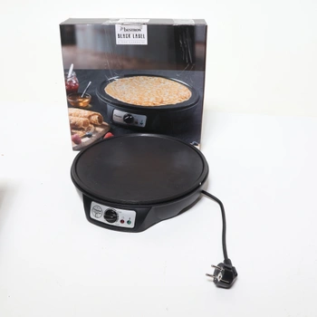 Bestron Crepes Maker v retro designu, na palačinky o průměru 30 cm, včetně šlehače těsta a