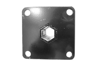 Sada rukojetí Bricoferr pro rotační kultivátor, 23 mm – 12 cm