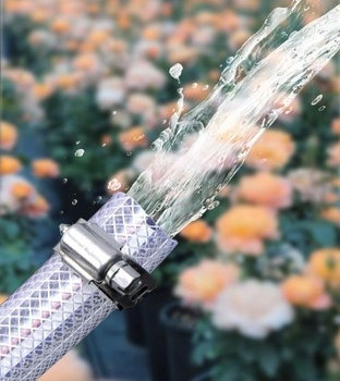 PVC hadica s textilnou výstuhou 25 mm - Hadica na stlačený vzduch 1 palec Priehľadná flexibilná