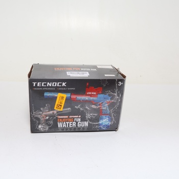 Elektrické vodné pištole Tecnock, sada 2 kusov pre deti a dospelých, automatické vodné pištole s LED
