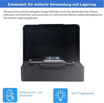 Veepeak OBDCheck BLE Bluetooth OBD II diagnostický nástroj pre čítačku kódov do auta kompatibilný s