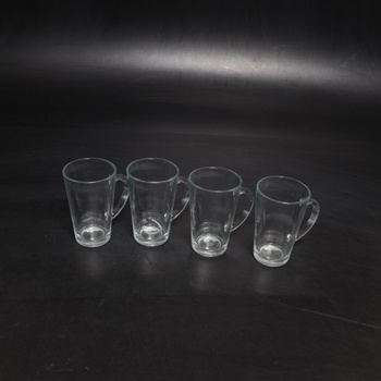 Glasmark KROSNO 1992 Sada sklenic na kávu, čaj, sklenice s uchem, 6 kusů, 300 ml, káva, čaj, latte,
