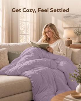 Obliečka na perinu Utopia Bedding pre posteľ veľkosti Queen: 1 povlak na perinu s 2 povlakmi na