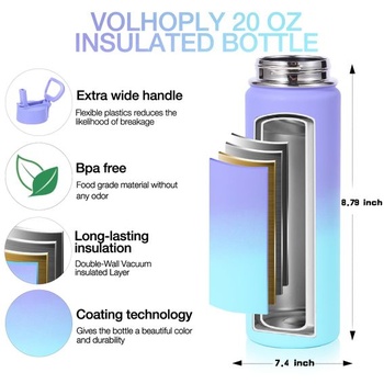 Fľaša na vodu Volhoply /600 ml